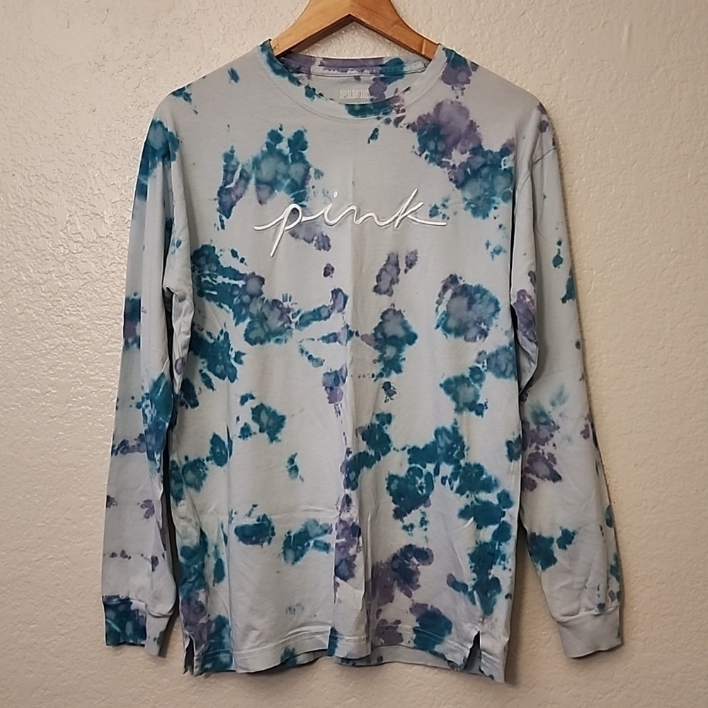 Victoria's Secret PINK Campus Long Sleeve Top